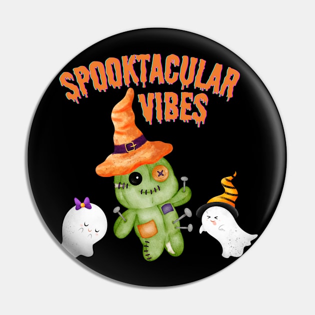 Halloween Spooktacular Vibes - Halloween 2023 Pin by Barts Arts