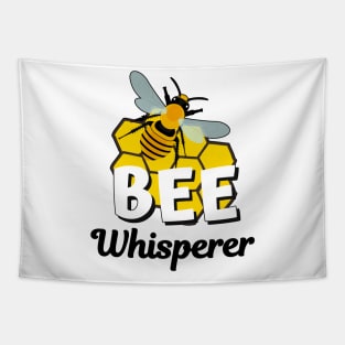 Bee Whisper Honey Bees Beekeeper Honeycomb Tapestry