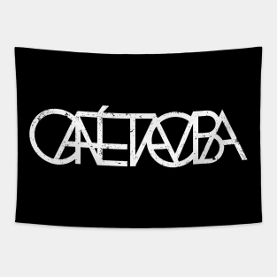 Cafe Tacuva - vintage design Tapestry