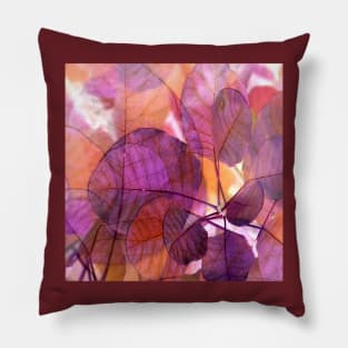 Purple Foliage Pillow