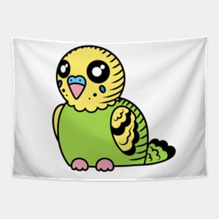 Light Green Budgie Tapestry