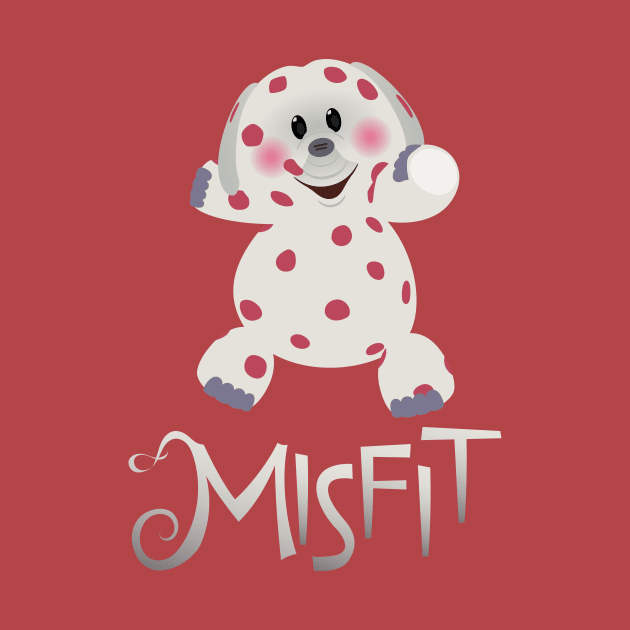 Misfit - Spotted Elephant by JPenfieldDesigns