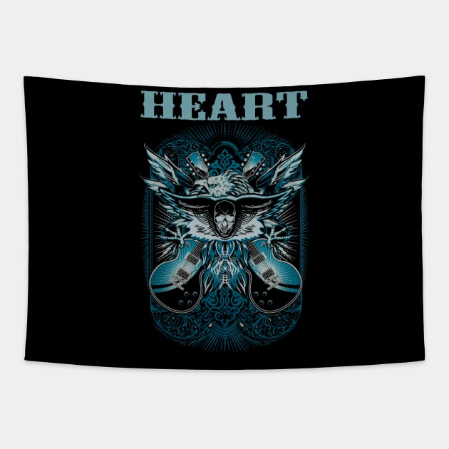 HEART BAND Tapestry by batubara.studio