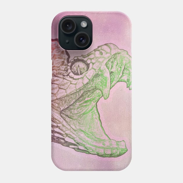 Edna Pink Phone Case by AXOLOTL THE BAND