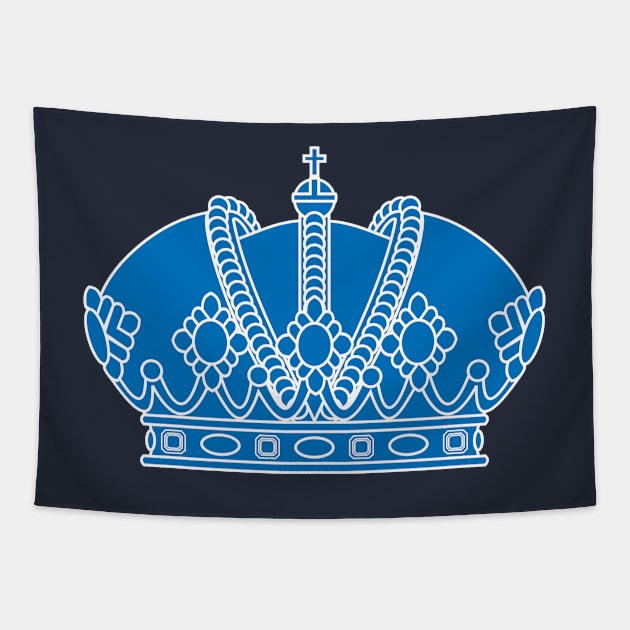 imperial crown (blue) Tapestry by PabloDeChenez