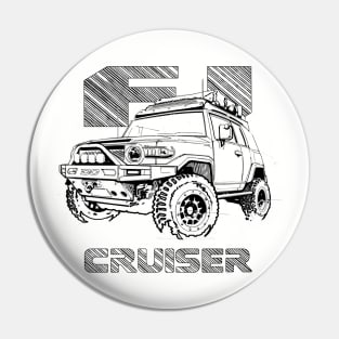 FJ Cruiser (XJ10) – LineArt Pin