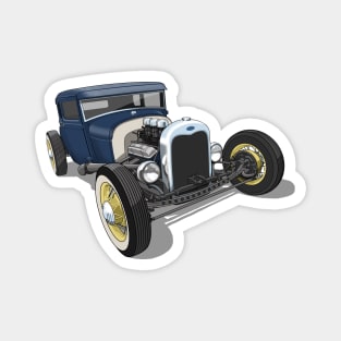 1929 Ford Model A Hot Rod Magnet