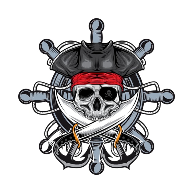 Skull Pirates by FungibleDesign