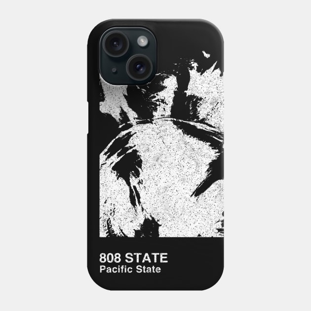 808 State / Minimalist Graphic Artwork Design Phone Case by saudade