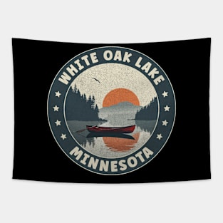 White Oak Lake Minnesota Sunset Tapestry