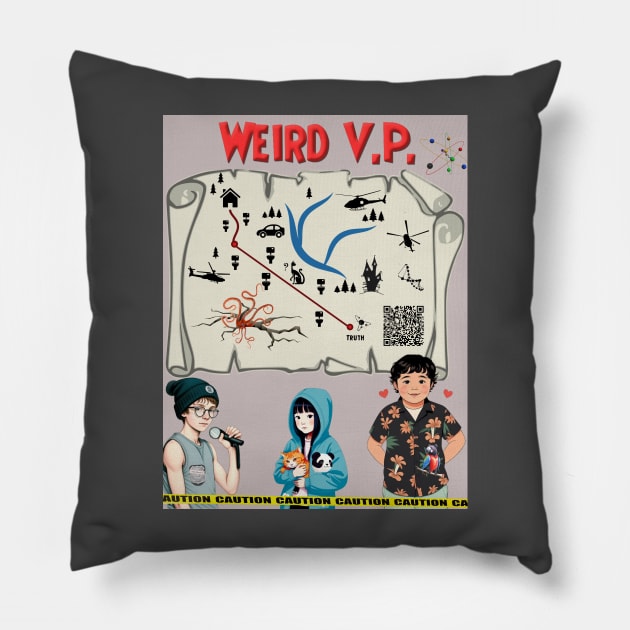 Weird VP Team Pillow by SardyHouse