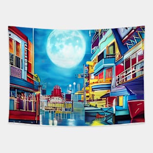 Beautiful Harbours Tapestry