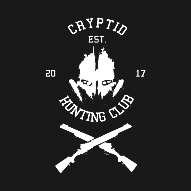 Cryptid Hunting Club (White) by Nguyen013