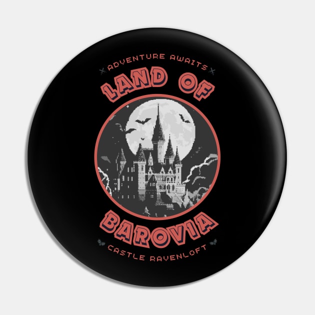 Castle Ravenloft in Barovia in black & white Pin by FriskyLama