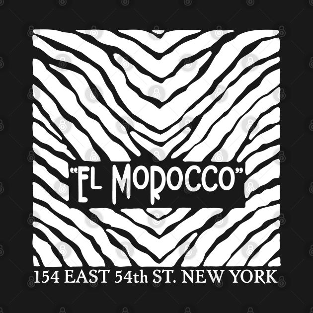 Vintage El Morocco Defunct Nightclub NYC Prohibition Era Speakeasy by darklordpug