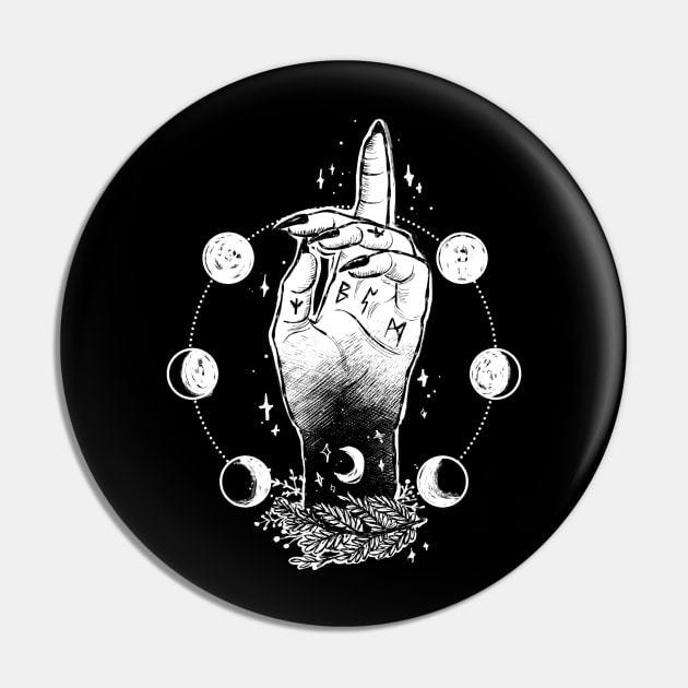 Hand of protection Pin by Le Cerf Noir