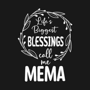 mema with circle funny for your grandma T-Shirt