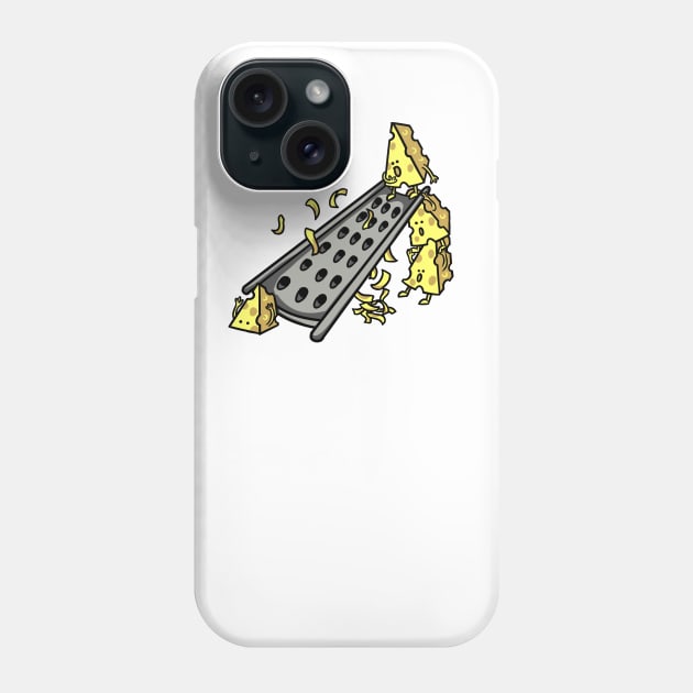 cheese slide Phone Case by takee912