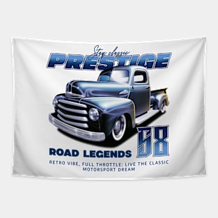 Classic Trucker - Truck Show Tapestry