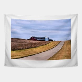The Road to the Barn Tapestry