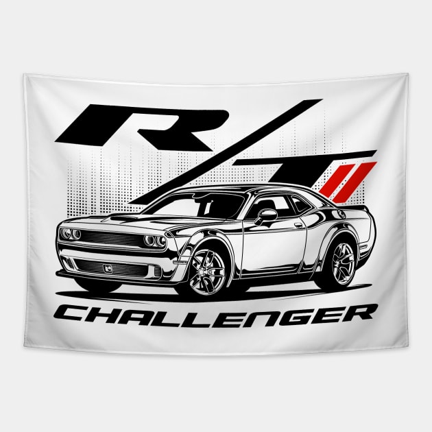 Challenger R/T Tapestry by idrdesign