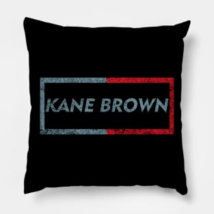 Kane Brown Distressed Pillow