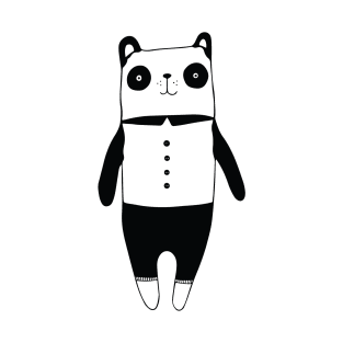 Little black and white panda T-Shirt