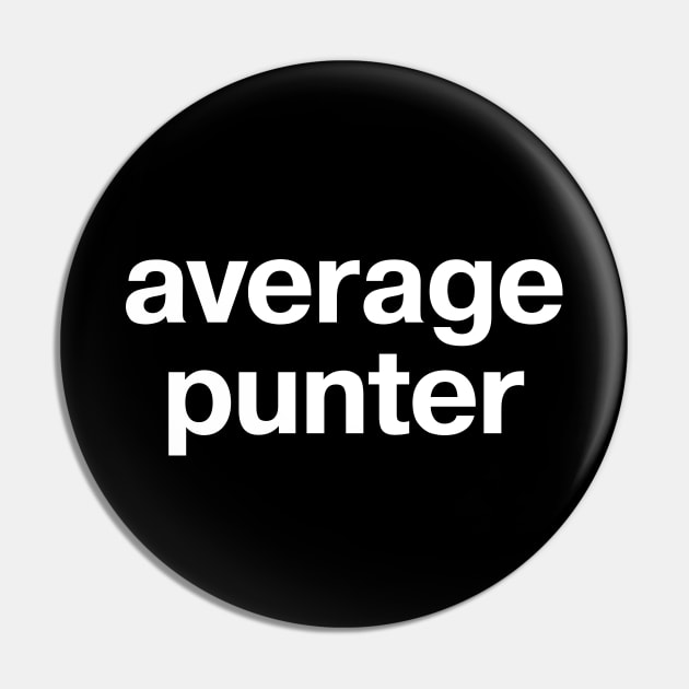 average punter Pin by TheBestWords