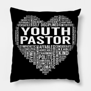 Youth Pastor Heart Pillow