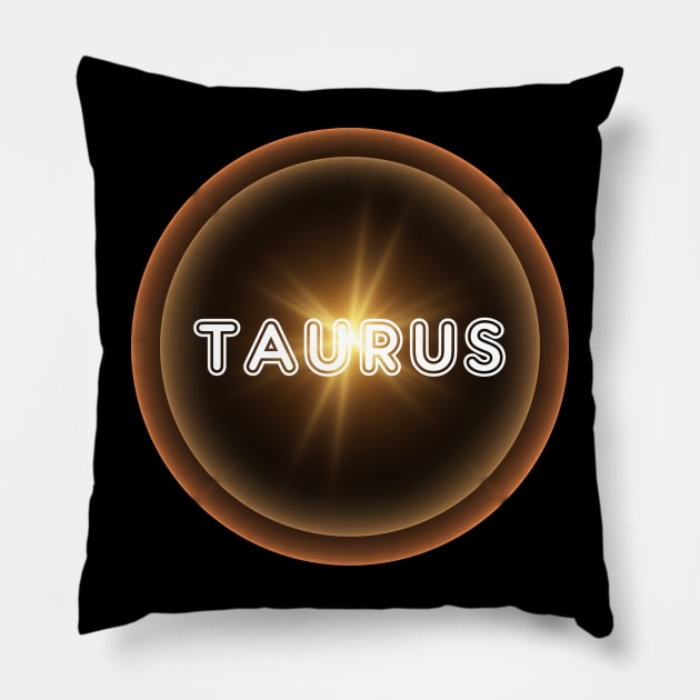 Taurus | Astrology Earth Element Pillow by MysticZodiac