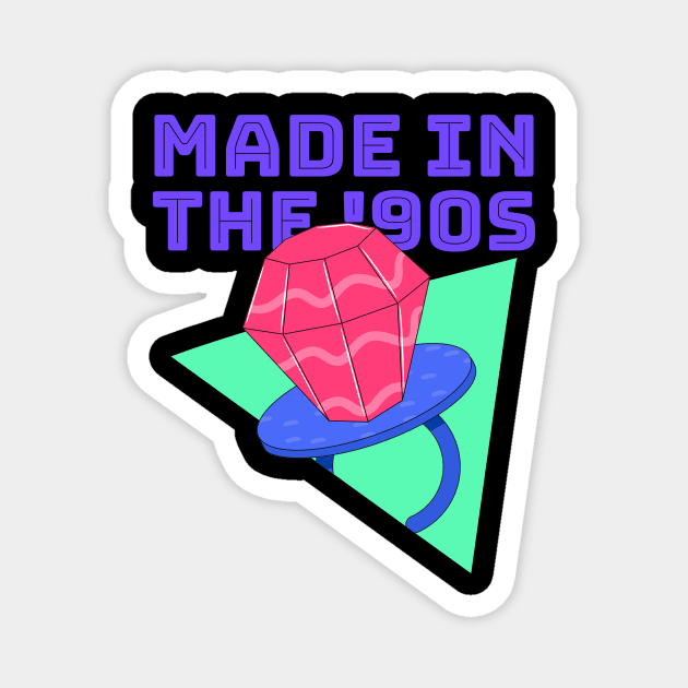 Made In The 190s Design Magnet by ArtPace