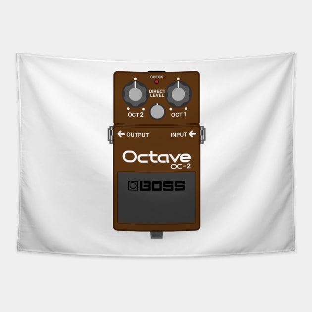 Boss OC-2 Octave Guitar Effect Pedal Tapestry by conform