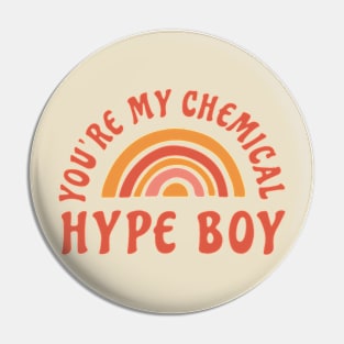 NewJeans Hype boy rainbow lyrics typography Morcaworks Pin