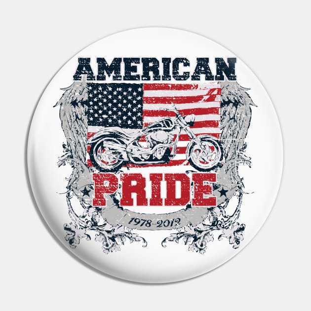 American Pride Pin by Verboten