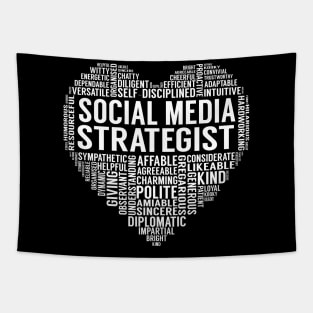 Social Media Strategist Heart Tapestry