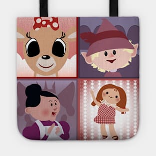 Rudolph - Girl Power Squares Tote