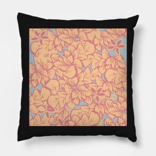 surf flowers Pillow