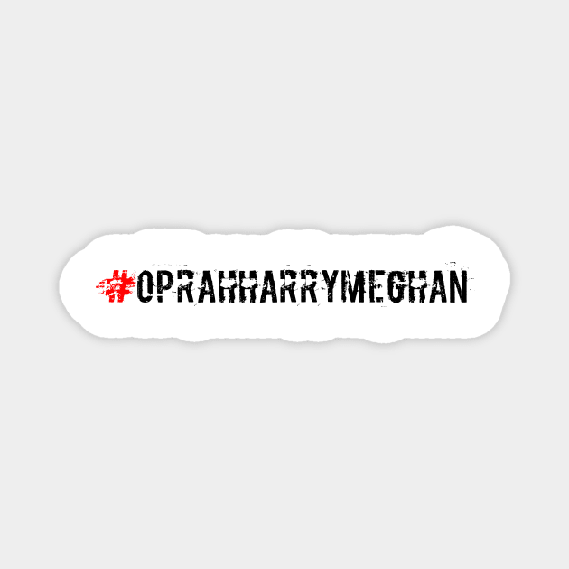 Oprah Harry Meghan Magnet by tshirtQ8