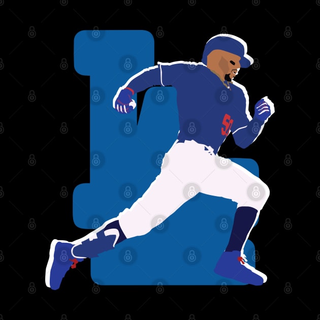 Mookie Betts L.A Dodgers by Jackshun