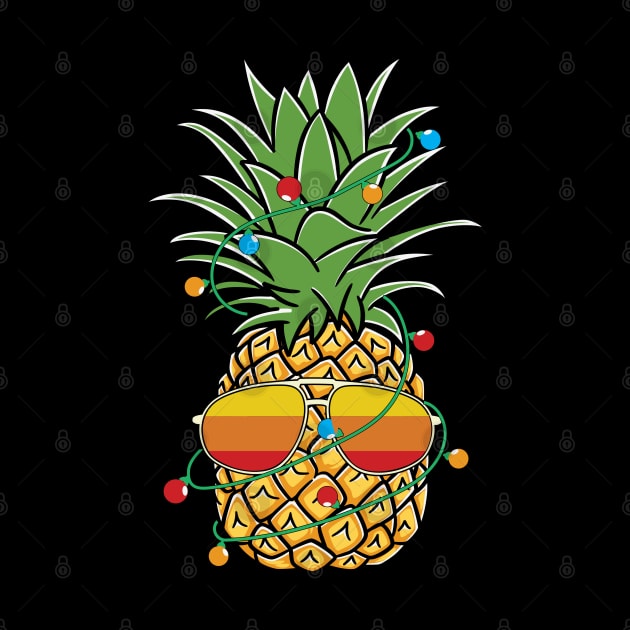 Cool Pineapple Christmas Tree by BadDesignCo