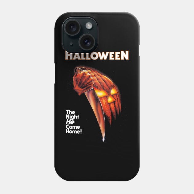 Halloween The Night He Came Home! Phone Case by Burblues