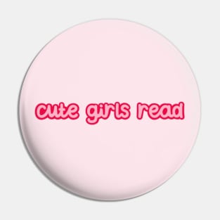 Cute Girls Read Pin