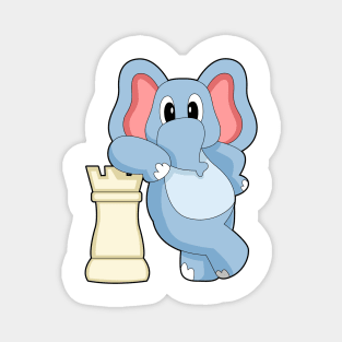 Chess piece Rook Elephant Chess Magnet