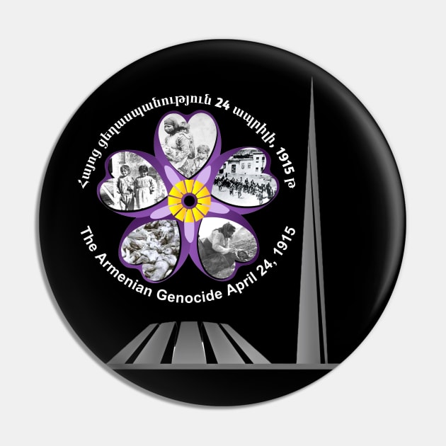 Armenian Genocide 1915 memorial day Pin by doniainart