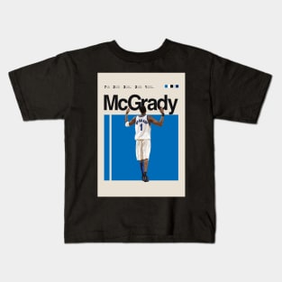 Tracy McGrady Celebration Kids T-Shirt for Sale by RatTrapTees