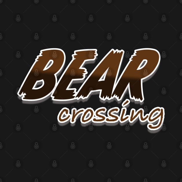 Bear Crossing Graphic by LupiJr