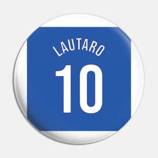 Lautaro 10 Home Kit - 22/23 Season Pin