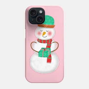 Christmas Snowman Phone Case