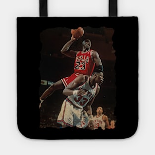 Michael Jordan vs Patrick Ewing Tote