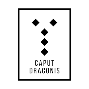 Caput Draconis Geomantic Figure T-Shirt